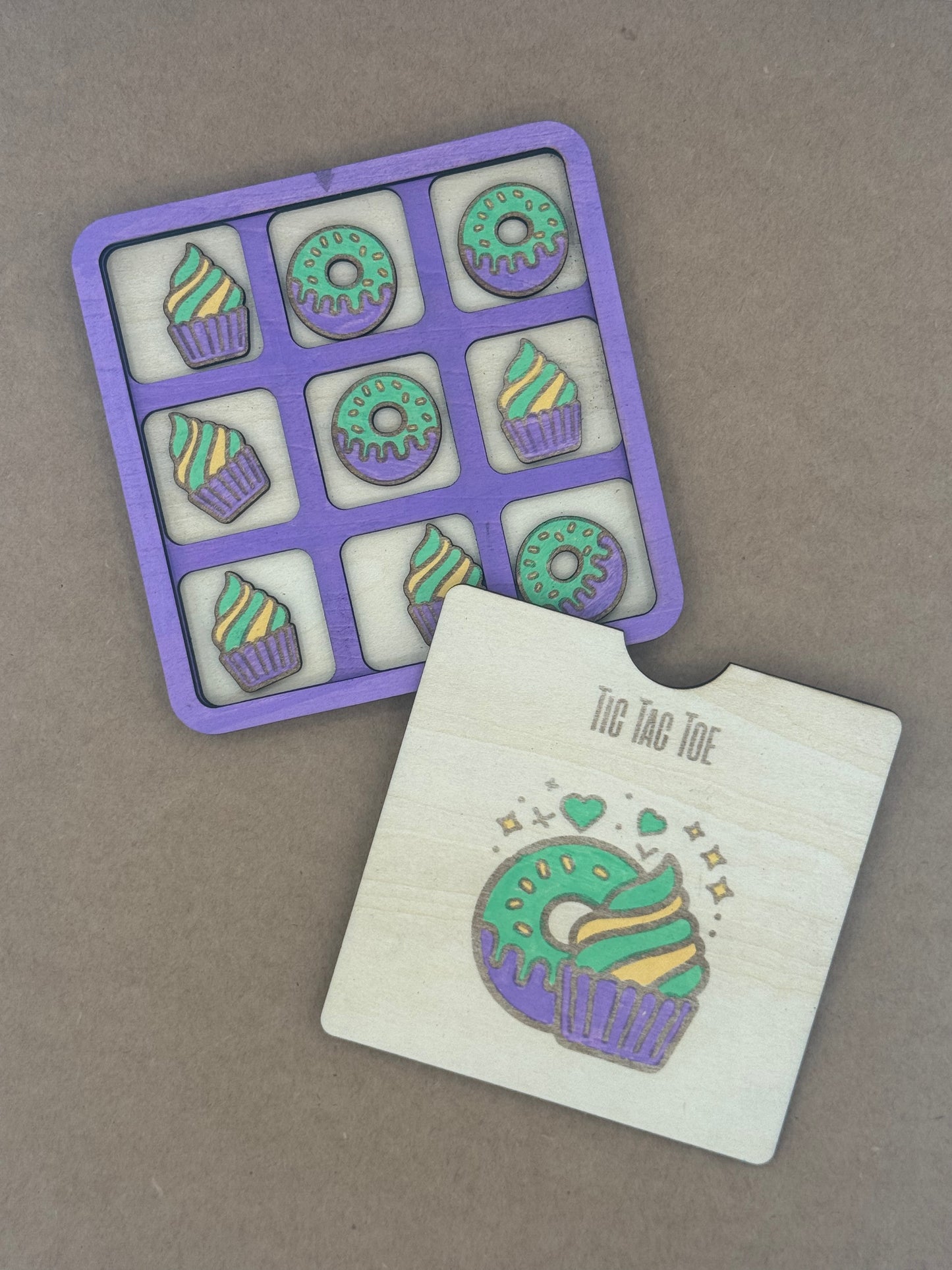 Tic Tac Toe (Purple)