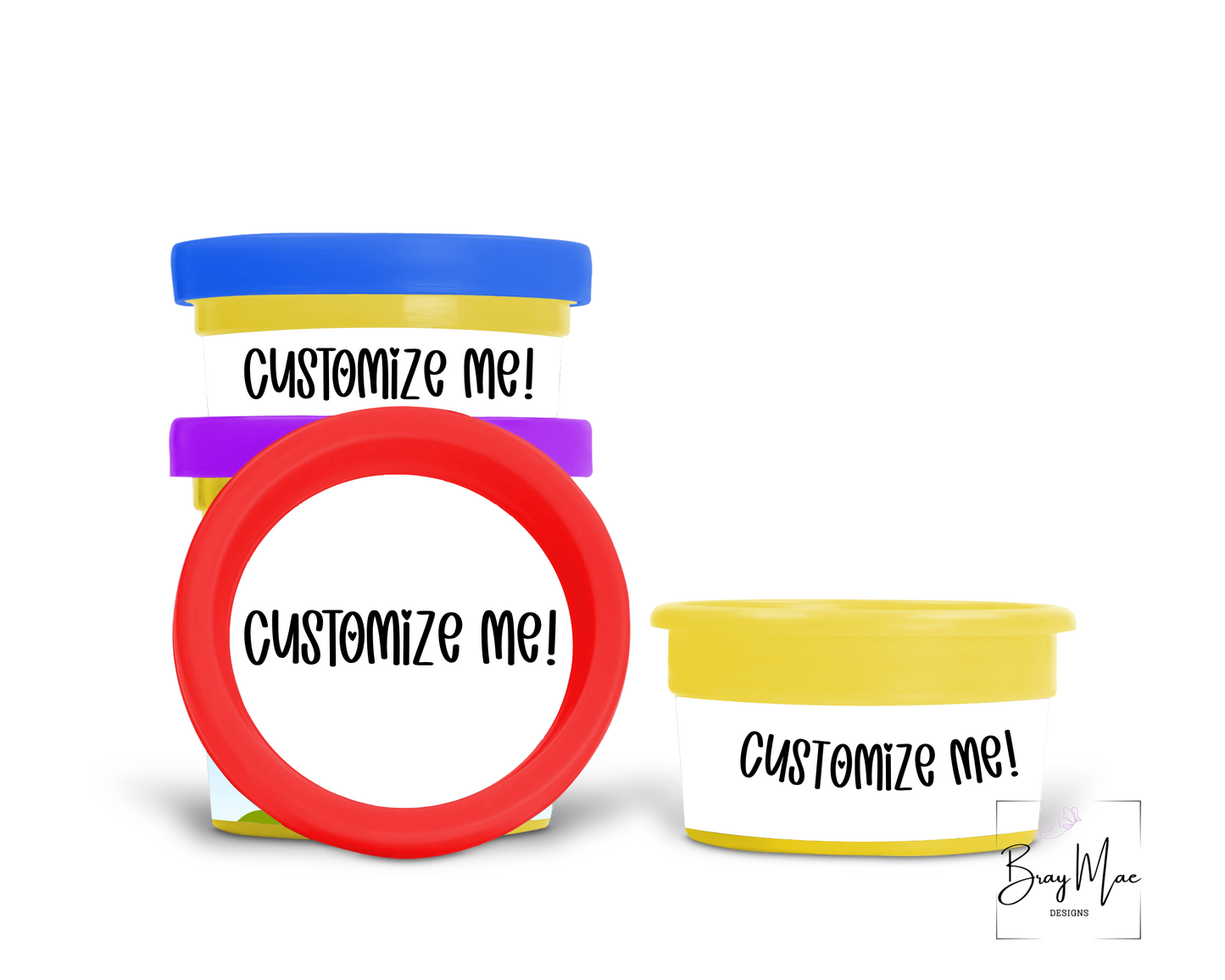 1oz. PlayDoh Customizable