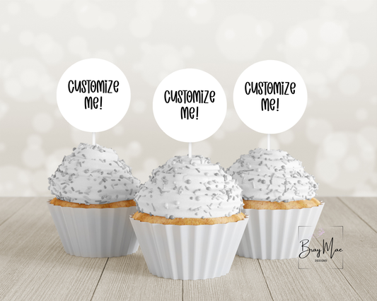 Cupcake Topper