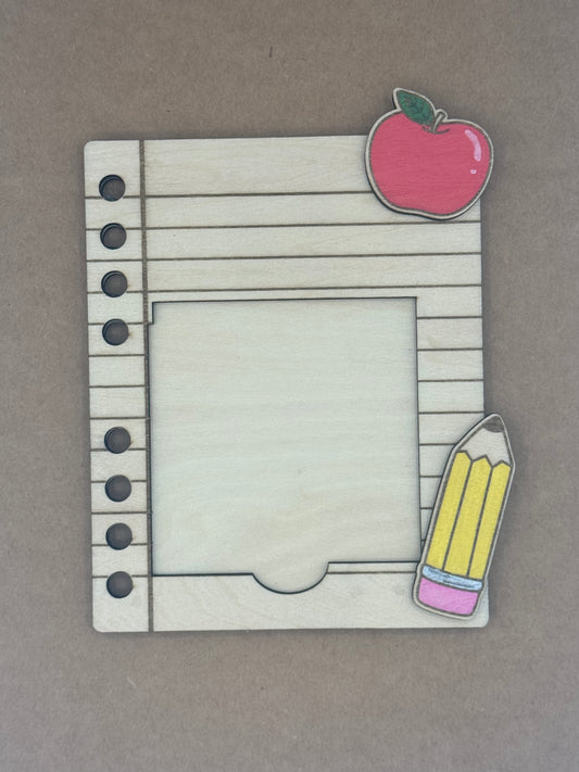 Post it Holder-Notebook Style